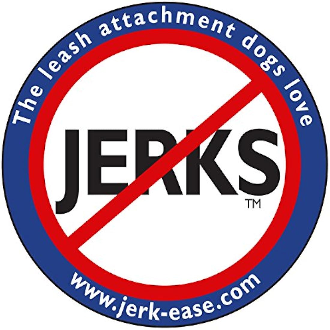 JERK-EASE Patented Shock Absorber Bungee Dog Leash Attachment, Medium (up to 60 pounds), Black