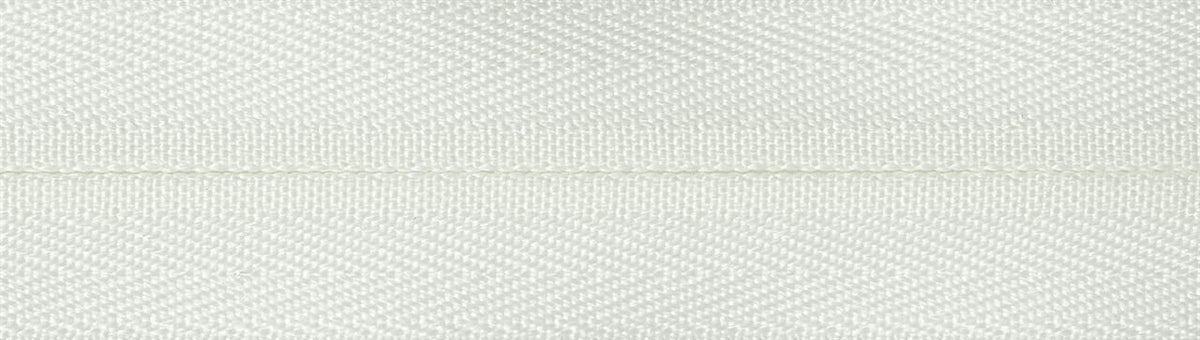 YKK Concealed Zip, Ivory, 20 cm Length