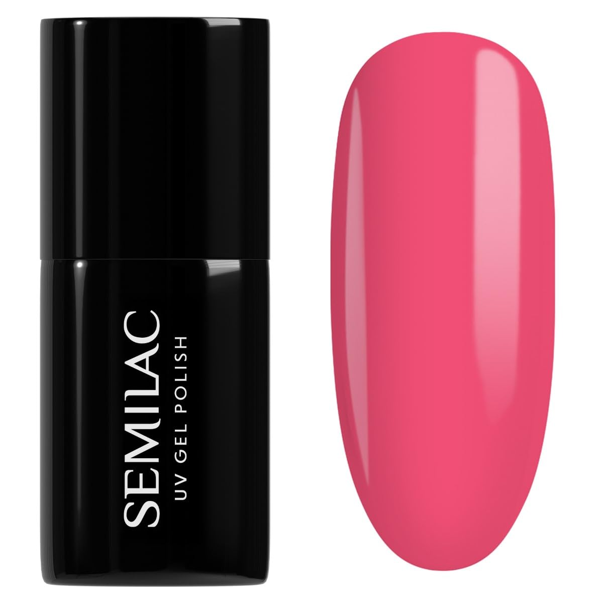SEMILAC Gel Nail Polish 542 Kiss & Ride - Full Coverage Gel Polish - Soak Off Easy To Use LED/UV Nail Lamp - Long Lasting Manicure and Pedicure up to