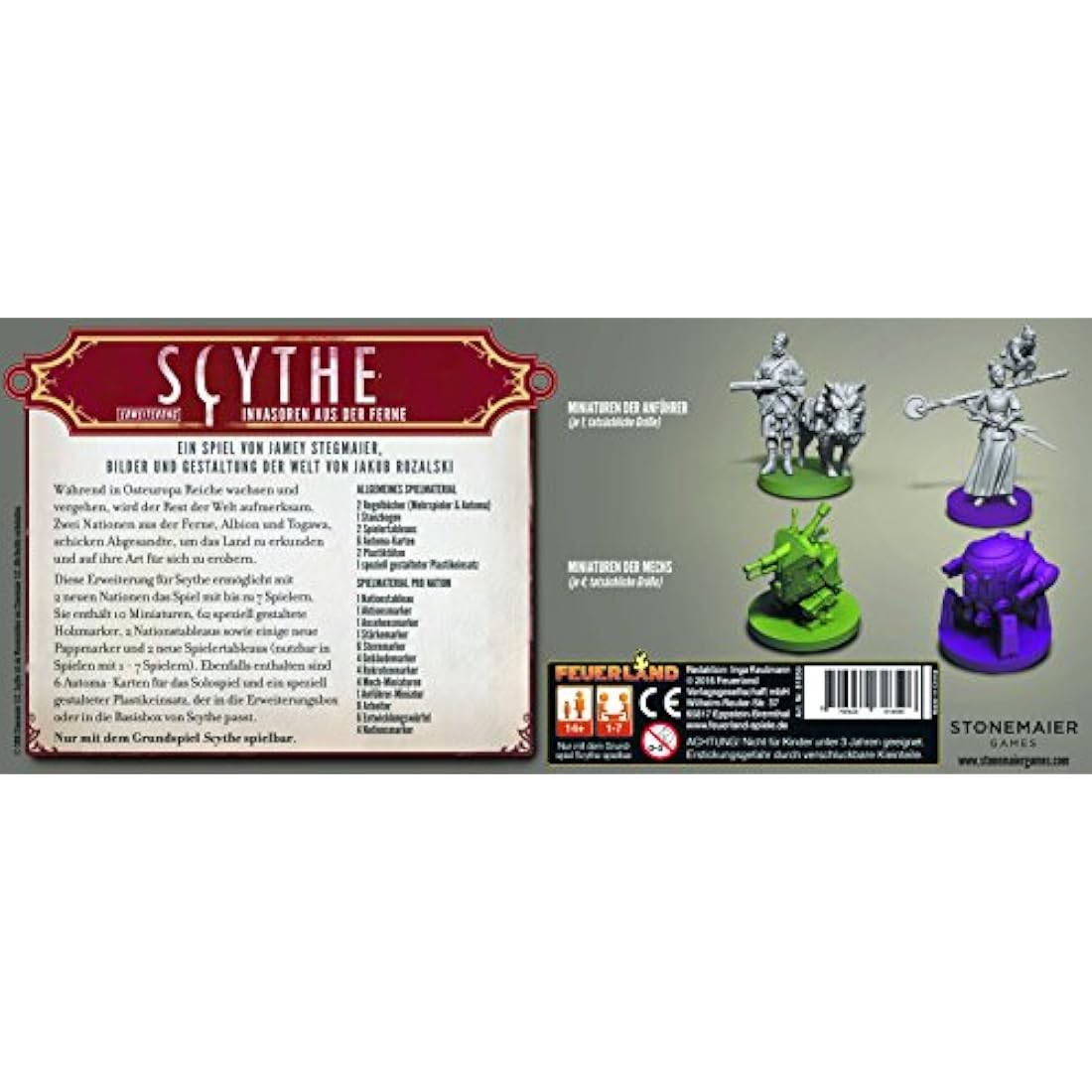 Feuerland Spiele 61859 Scythe: Invasors from a distance