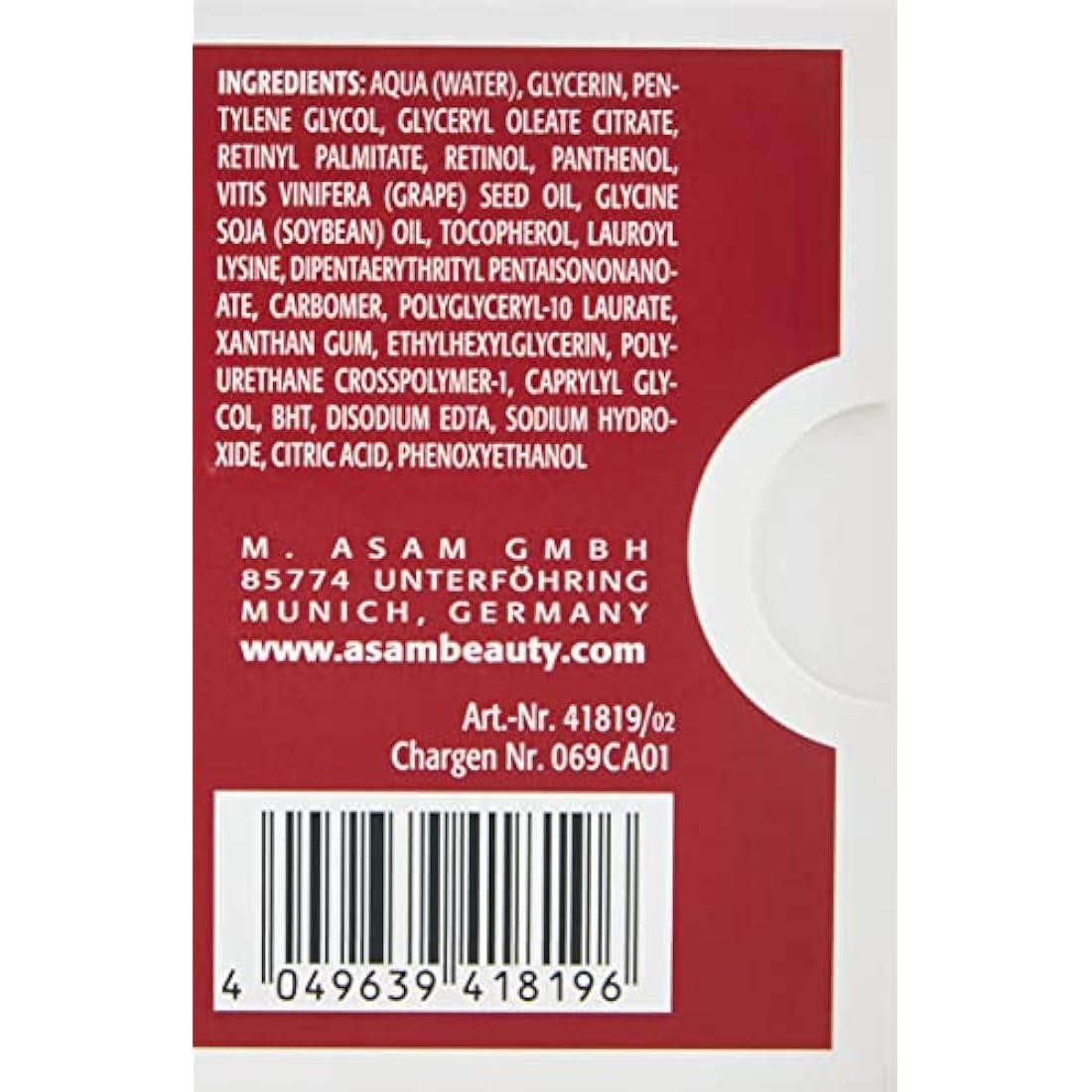 M Asam - Retinol Intense 14 Ampoules - 14 x 1ml