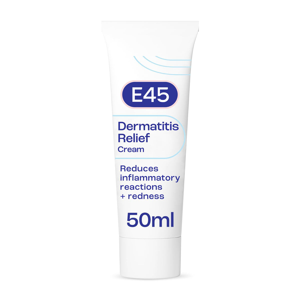 E45 Dermatitis Cream 50 ml to Treat Symptoms of Dermatitis or Eczema ? Relieve Itching and Reduce Inflammation and Redness - Anti-Inflammatory Eczema