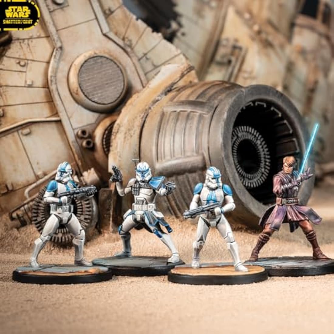 Atomic Mass Games | Star Wars Shatterpoint: Core Set | Tabletop Miniatures Game | Strategy Game | Ages 14+ | 2 Players | 90 Minutes Playing Time