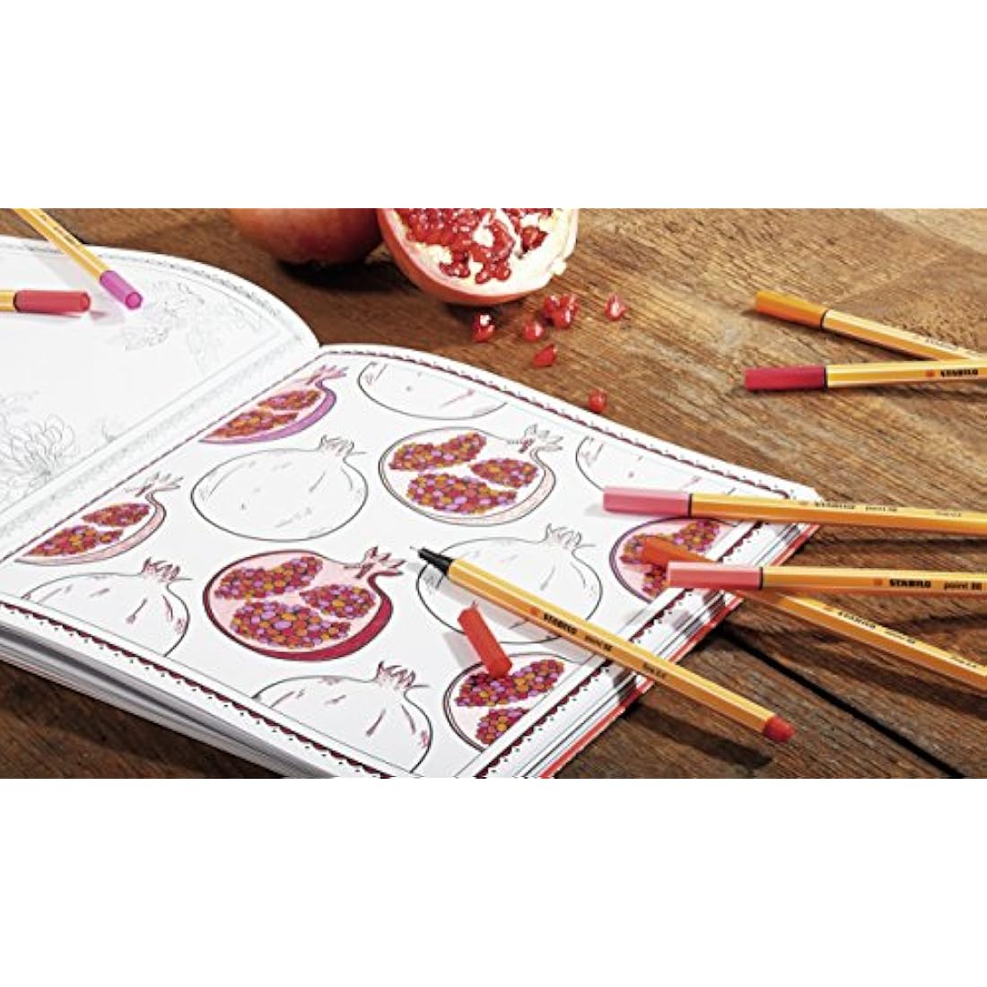 STABILO point 88 - Fineliner - Pack of 18 - Assorted Colours