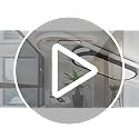 Oninio LED Ceiling Lights 80cm Modern Ceiling Lamp Dimmable Ceiling Light with Remote Control Linear Ceiling Lights for Living Room Kitchen Dining Room Bedroom (Black)