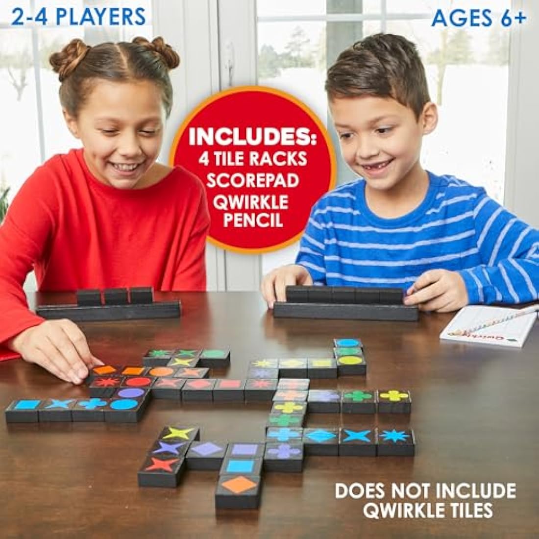 Mindware | Qwirkle Bonus Pack | Board Game | Ages 8+ | 2-4 Players