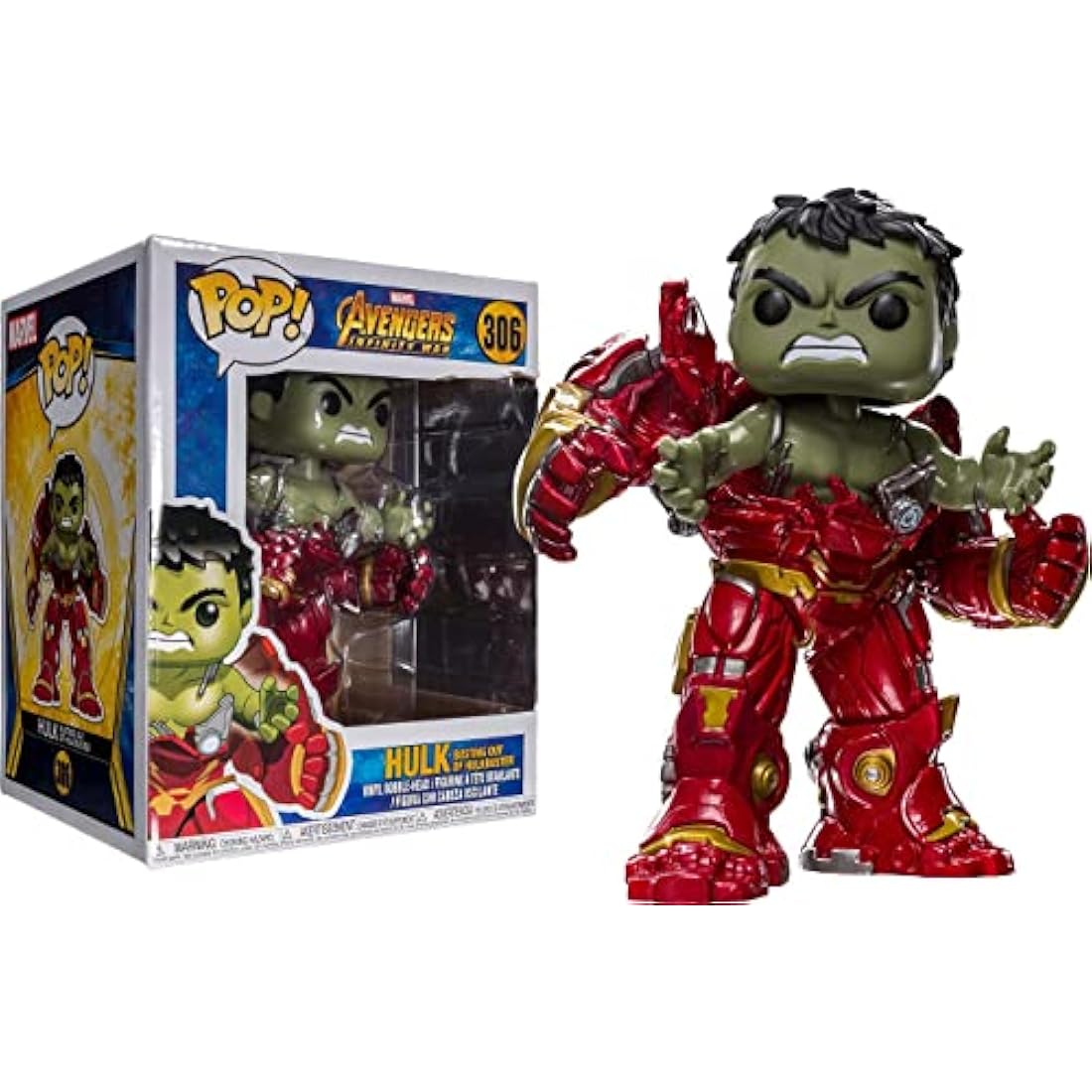 Funko Pop! Marvel: Avengers Infinity War - Super Sized 15cm Hulk with Hulkbuster