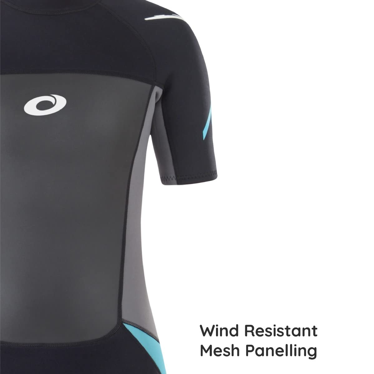 Osprey Women's Osp L - Origin Shorty Wetsuit, Black Blue, L UK