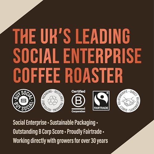 Cafédirect Decaf Machu Picchu Fairtrade Ground Coffee 200 g (Pack of 6)