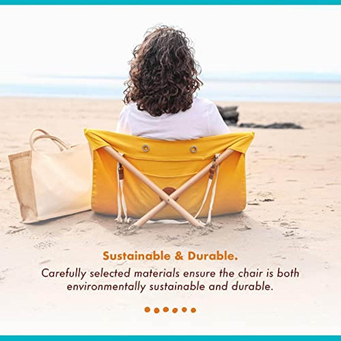 Letssunsit Sunsit - Park & Beach Blanket Chair. Foldable Lounger, Lightweight & Practical - Great Present/Gift - Trendy Foldable Chair - Sunbed - Garden & Park - 100% Cotton Mat