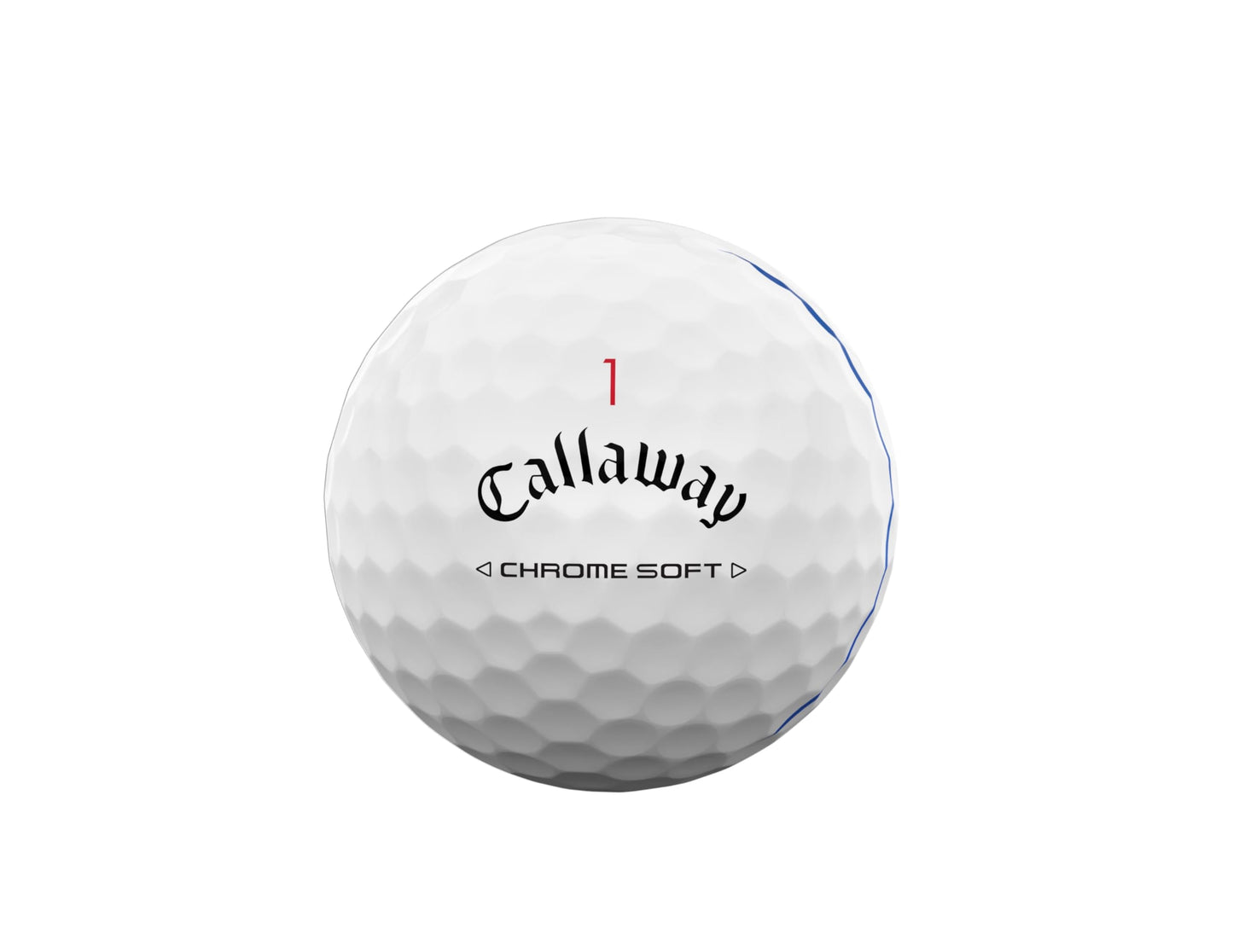 Callaway Golf Chrome Soft Premium Tour Golf Ball 2024 White Triple Track