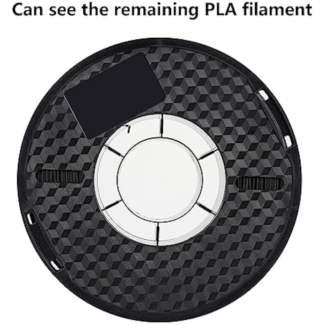 Kingroon PLA Filament 1.75 mm is for the 3D Printer, Filament 3D Printing Materials 10KG 3D Filament Dimensional Accuracy +/- 0.03 mm 3D Printer Filament PLA with Spool Wound Neatly Black pla filament
