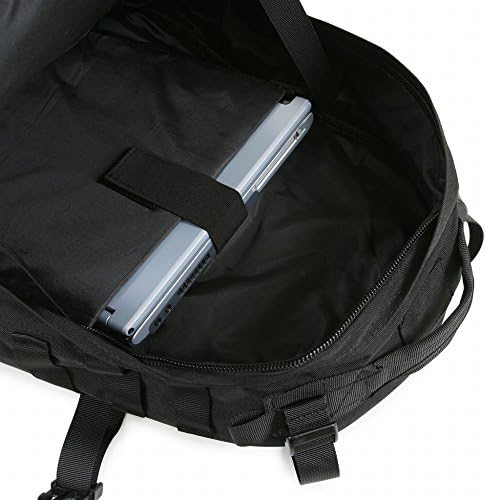 Highland Tactical Men's Stealth Heavy Duty Tactical Backpack, One Size
