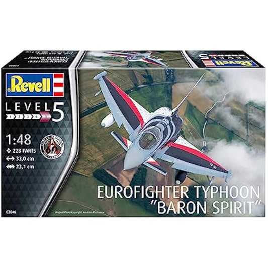 Revell 03848 Eurofighter Typhoon BARON SPIRIT 1:48 Scale Unbuilt/Unpainted Plastic Model Kit