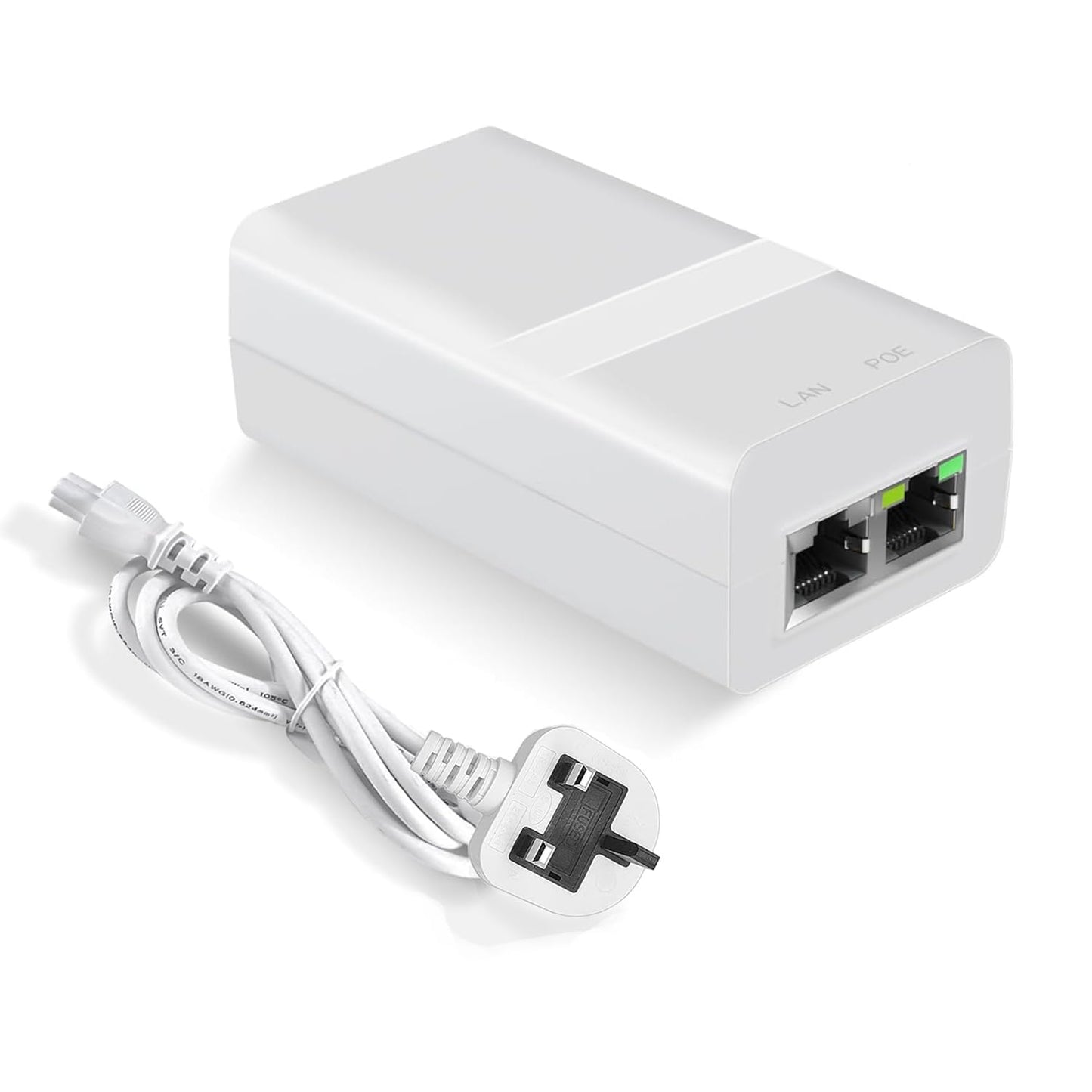 AgilePoElink Gigabit PoE Injector 24V 15W, Passive Power Over Ethernet PoE Power Injector Adapter for IP Camera Wireless/Wireless Access Point Long