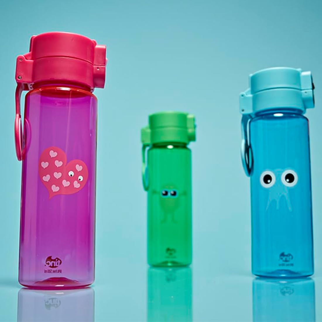 Tinc Tribal character-design Flip & Clip lockable leak-proof dishwasher safe water bottle with BPA free plastic - 500ml
