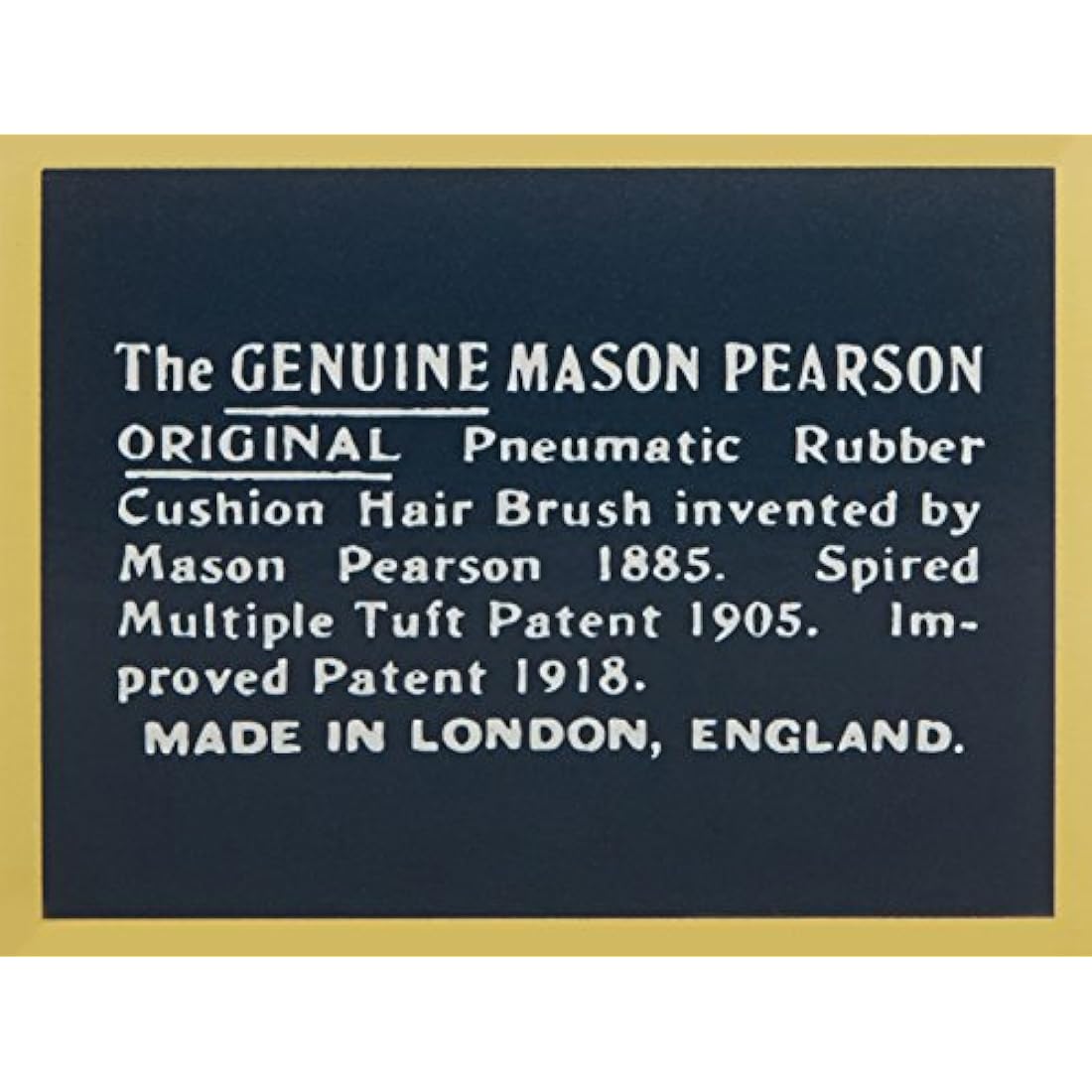 Mason Pearson N4 Nylon Pocket Hair Brush - Dark Ruby