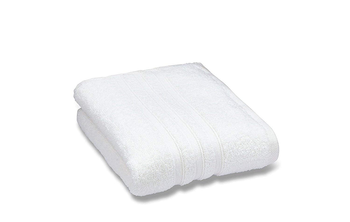 Catherine Lansfield Zero Twist Cotton 30x30cm Face Cloth Pair White
