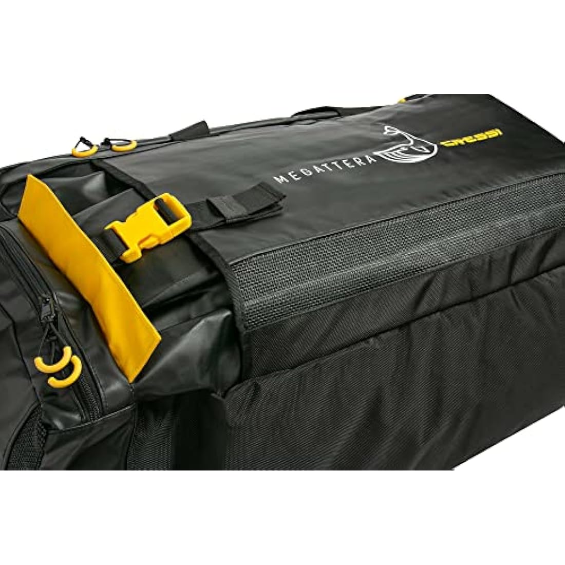 Cressi Megattera Bag, Black / Yellow, 110 LT
