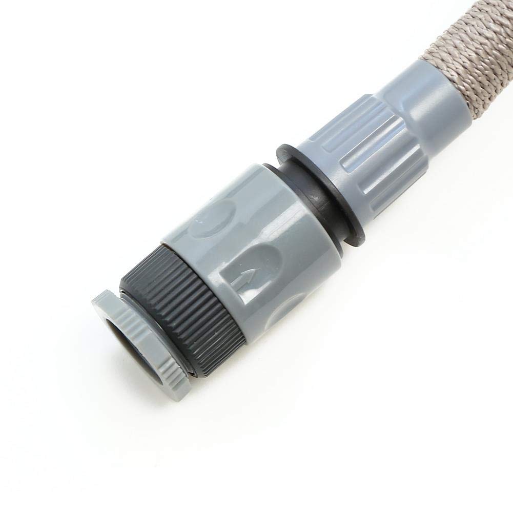 LINZI Expandable Garden Water Hose 30M 100FT Magic Hose Double Latex Inner Hose Flexible No Kink + Plastic Connectors + 7 Function Spray Gun