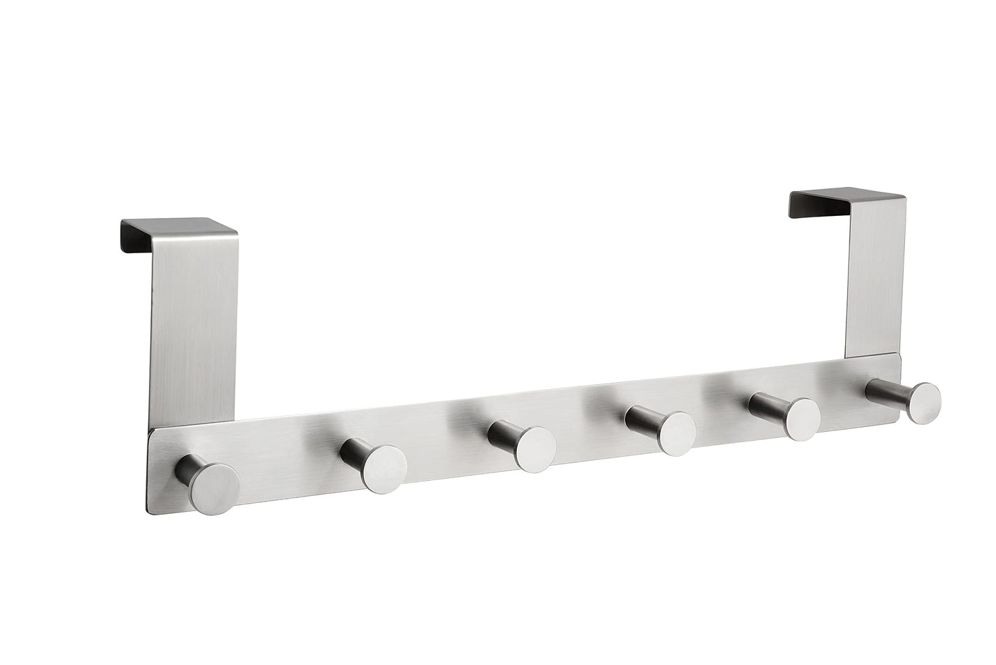 Alco-Albert 2864 Door Coat Rack Brushed Stainless Steel