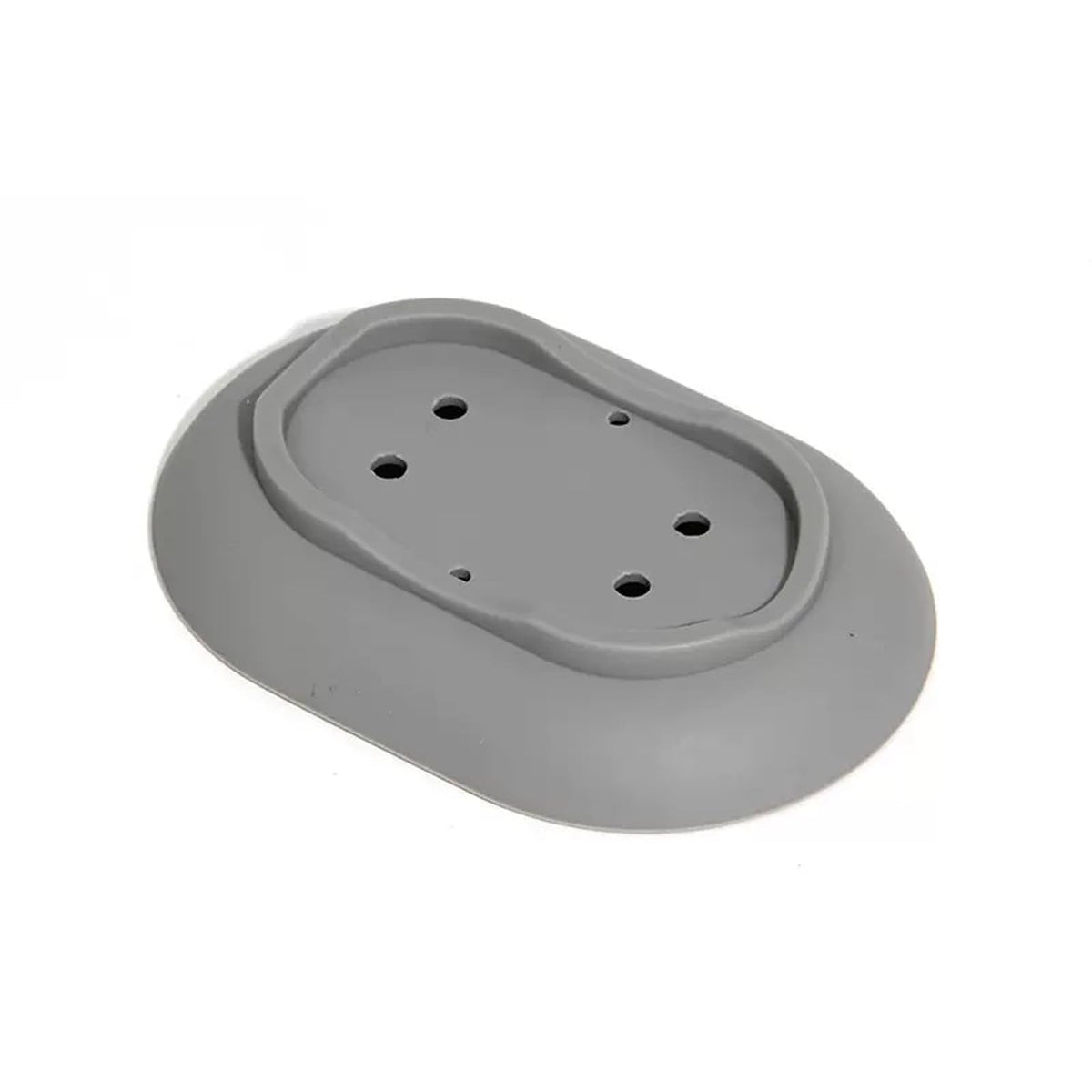 Lansonee 2PCS Silicone Soap Dish, Anti-Slip & Self-Draining Soap Holder, Flexible & Portable Shower Box, Soft & Durable for Kitchen