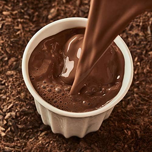 Hotel Chocolat Milky 50% Hot Chocolate Sachets - Luxury Chocolate Flakes - Pack of 20 Single-Serve Sachets, 700g - Made To Pair With The Velvetiser - Serve Hot or Iced