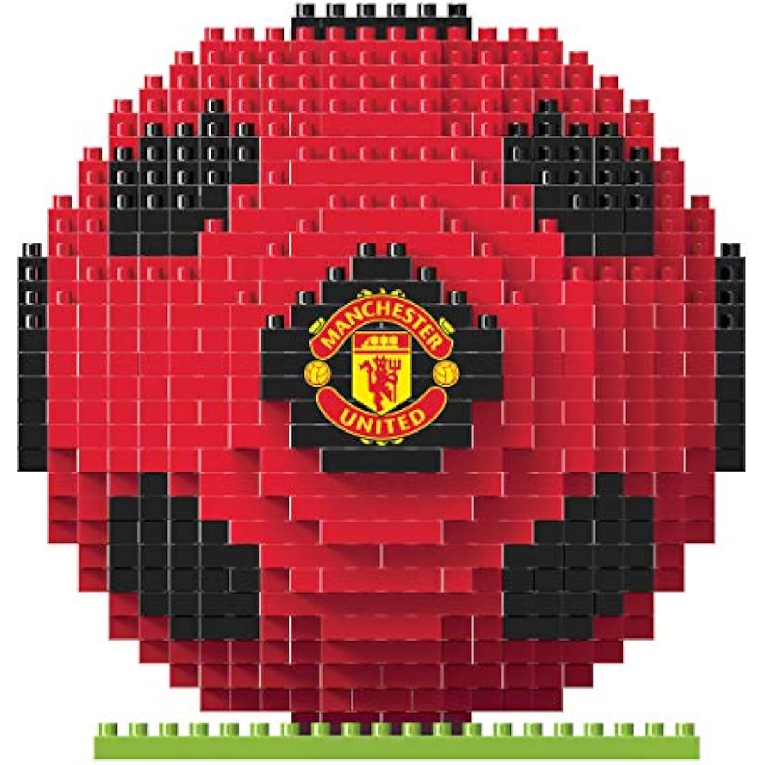 FOCO BRXLZ Manchester United FC Football Premier League Championship Logo Team Building Set 3D Construction Toy