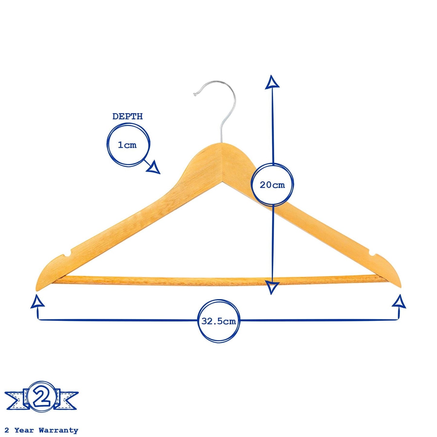 Wooden Children's Hanger