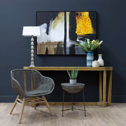 Compo Concrete Bowl Shaped Side Table