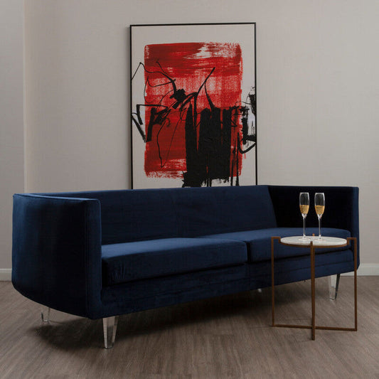 Pinner Dark Blue Sofa