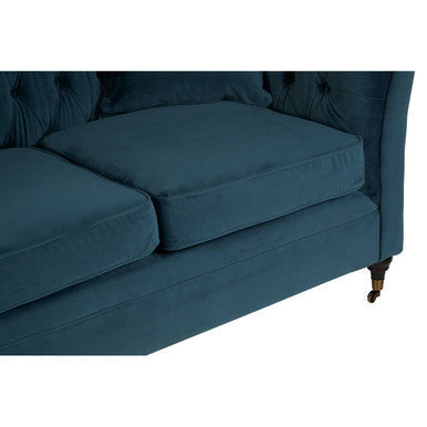 2 Seater Midnight Velvet Sofa | Sabrina