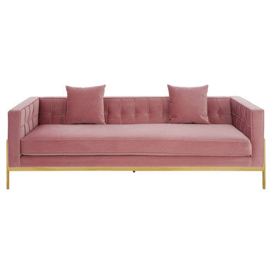 3 Seater Pink Sofa | Rena