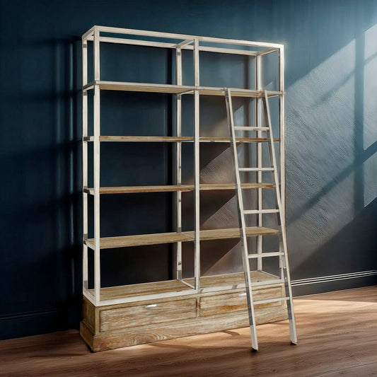 Richmond Shelving Unit With Ladder