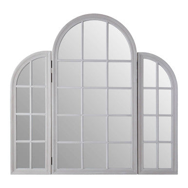 Grey Finish Dressing Table Mirror | Fret