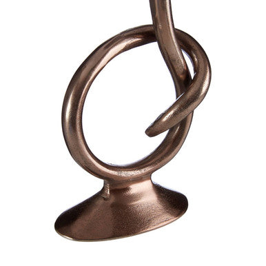 Kensington Townhouse Twist Bronze Candle Holder
