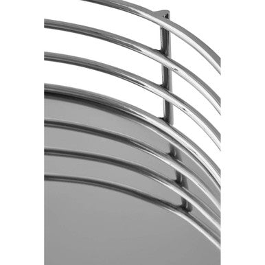 Astro Silver Round Tray