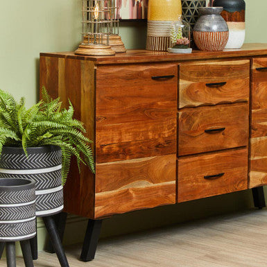 Darnell Large Chevron Planter