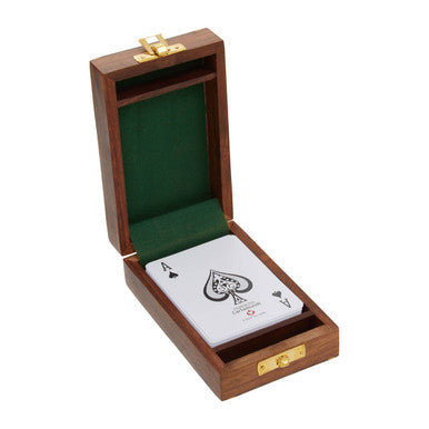 Churchill Games Sheesham Wood Cribbage Set