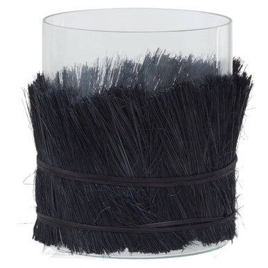 Black Medium Candle Holder | Kuta
