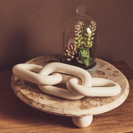 Santino Chocolate Marble Riser