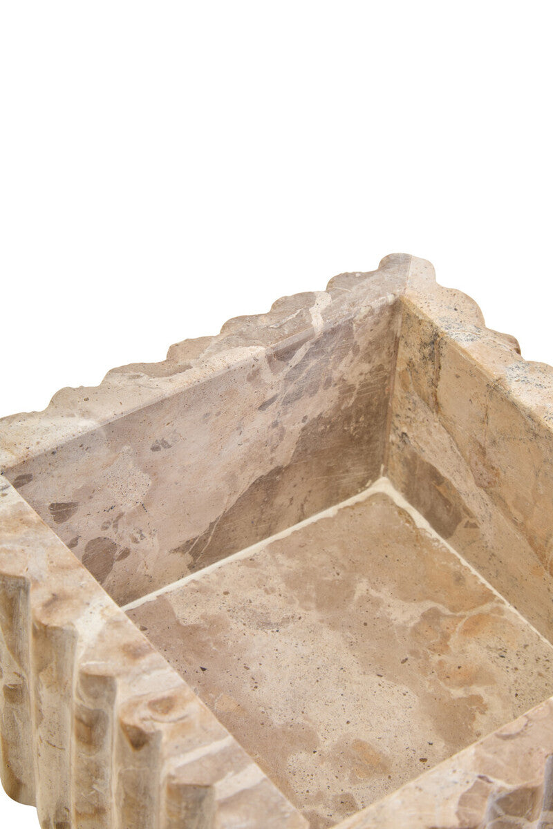 Square Chocolate Marble Box | Santino