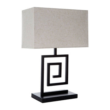 White Shade Table Lamp | Lupita