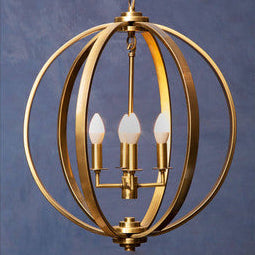 Censer Antique Brass Pendant Light