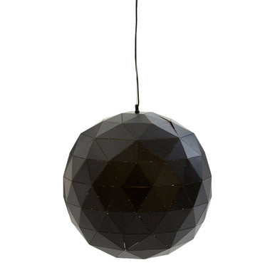 Large Black and Copper Pendant Light | Mateo