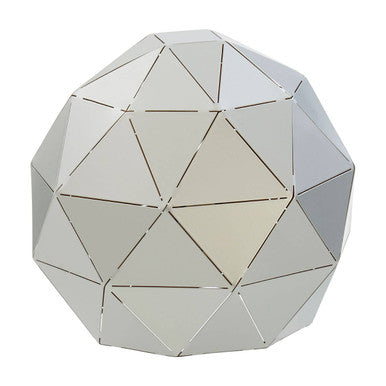 Silver Finish Table Lamp | Mateo