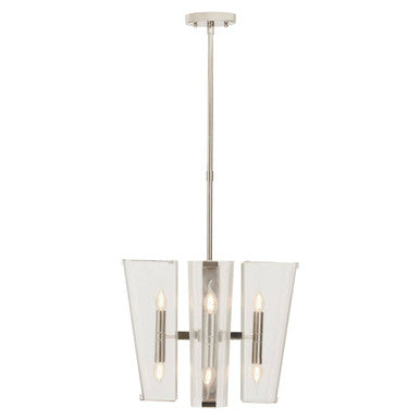 Nickel Finish Pendant Light | Celeste