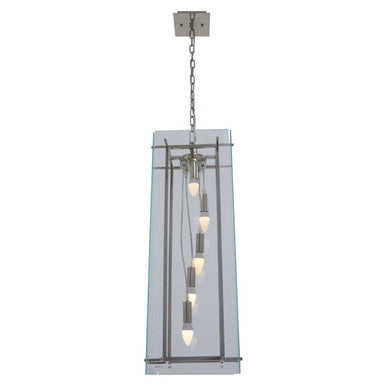 Five Bulb Glass Pendant Light | Claridge