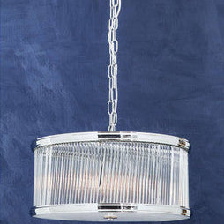 Nickel Pendant Light | Kensington Townhouse