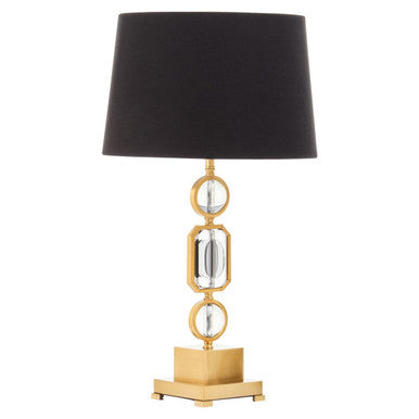 Gold And Crystal Table Lamp | Zana
